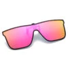 Sport clip on solglasögon flip up rosa