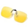 Stora flip up clip on solglasögon night vision