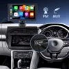 Bilstereo 7" pekskärm för bil med trådlös carplay och android auto
