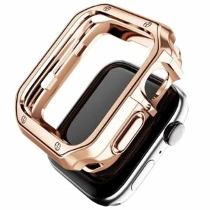 Apple Watch Ultra 49mm TPU Skal Case Bumper Roséguld