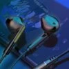 Universala usb-c hörlurar med kabel dac svart