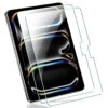 2-pack iPad Pro 13" M4 Heltäckande Skärmskydd