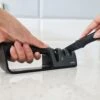 Knivslip | vass kniv i 2 enkla steg | saxslipare