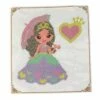 Diy diamond painting nyckelring princessa