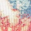 Diamond painting - diamanttavla | flicka under träd 25 cm