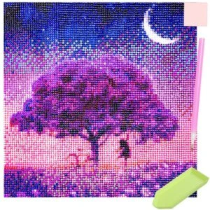 Diamond Painting - Diamanttavla | Flicka Under Träd 25 cm
