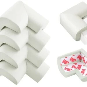 Hörnskydd i skum - 4-pack Vit