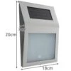 Husnummer med solceller led belysning