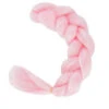 Jumboflätor | ombre flätor | syntetisk hårförlängning rosa 60cm