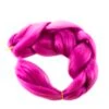 Jumboflätor | ombre flätor | syntetisk hårförlängning rosa 60cm
