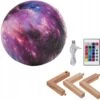 3d rgb månlampa med fjärrkontroll | nebula 16 färger 4 lägen 15cm