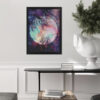 2-pack magnetisk ram för diamantmålning diamond painting 30x40cm
