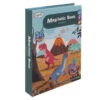 Magnetbok dinosaurier | steam lärande | kreativt magnetiskt lekset