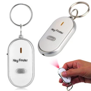 Nyckelhittare Key Finder med Visselfunktion Vit