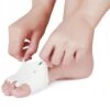 2-pack gel tåspridare | hallux valgus tåseparator