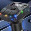 Bluetooth biladapter laddare pd | trådlös fm-sändare & musikspelare med usb