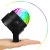 Discolampa | discokula rgb med fjärrkontroll och röststyrning