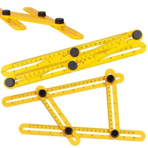 Multifunktionell Vinkelmätare | Måttband för Vinklar och Former | Multivinkelmätare