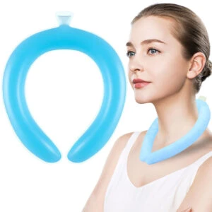 Kylande Nackring | Återanvändningsbar Kylpåse Nackkompress