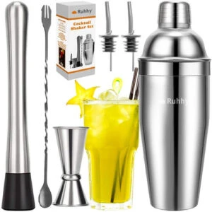 Cocktailset | 6 Delar Bartenderset Cocktailshaker i Rostfritt Stål