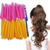Hårrullar heatless curling papiljotter 18-pack