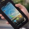 Löparväst | reflekterande bröstväska med mobilficka