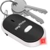 Nyckelhittare key finder med visselfunktion svart