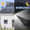 Solcellslampa med rörelsedetektor