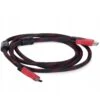 4k hdmi 2. 0-kabel 3d guldpläterad 1,8 m