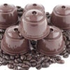 Återanvändbara kaffekapslar dolce gusto, 5-pack