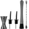 Cocktailset | 6 delar bartenderset cocktailshaker i rostfritt stål