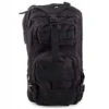 Taktisk och rymligt militärryggsäck 30l svart