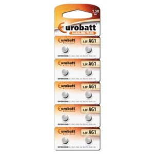 10-Pack Knappcellsbatteri AG1