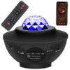 Rgb stjärnprojektor led nattlampa med bluetooth högtalare och fjärrkontroll