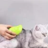 Katt- och hundborste med ånga - massageborste för djur