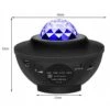 Rgb stjärnprojektor led nattlampa med bluetooth högtalare och fjärrkontroll