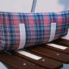 Klippbart självhäftande kardborreband vit 2,5cm x 5m