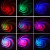 Mini roterande rgb nebula led projektor nattlampa
