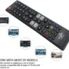 Universal tv fjärrkontroll samsung kompatibel med snabbknappar