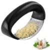 Vitlökspress i Stål - Pressa, Krossa, Hacka | Garlic Press Handtag