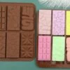 Silikon bakform 6 chokladkakor