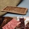 Bakform silikon chokladform för chokladkaka med ros