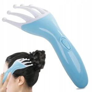 Huvudmassager med Vibration för Avslappning, Blodcirkulation och Hårvård