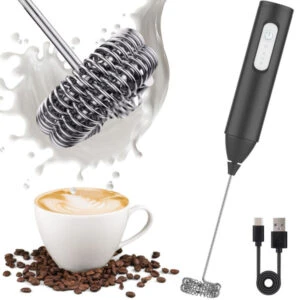 3-i-1 Elektrisk Mjölkskummare & Mixer med 3 Hastigheter