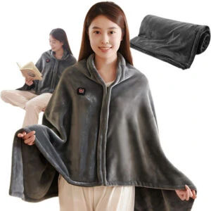 Elektrisk Värmefilt med 3 Lägen och 7 Värmezoner 140x70cm