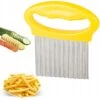 Räfflad Grönsaksskärare - Perfekt för Crinkle-Cut Pommes och Grönsaker