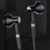 Usb-c in-ear hörlurar med sladd dac svart