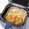Fyrkantig silikoninsats till air fryer 20x20cm, non-stick