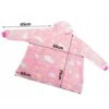 Mysig självlysande snuggie filttröja för barn rosa