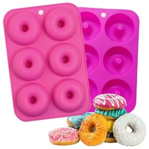 Silikon Bakform för Donuts och Bagels